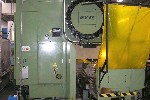 CNC VERTICAL MACHINING CENTERS: MORI SEIKI MV-55 /50 CNC MILL, 40 x 22 x 22, 50 TAPER, 15 HP, 3500 RPM, 4TH AXIS ROTARY TABLE, '86 (4478), Click to view larger photo...
