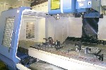 CNC VERTICAL MACHINING CENTERS: DAHLIH MCV 2100 CNC MILL, FANUC 21iMB CNC, 83 x 33 x 30, 25 HP, 6,000 RPM, '06 (4491), Click to view larger photo...